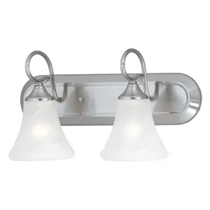 Elipse 18'' Wide 2-Light Vanity Light - Brushed Nickel 1