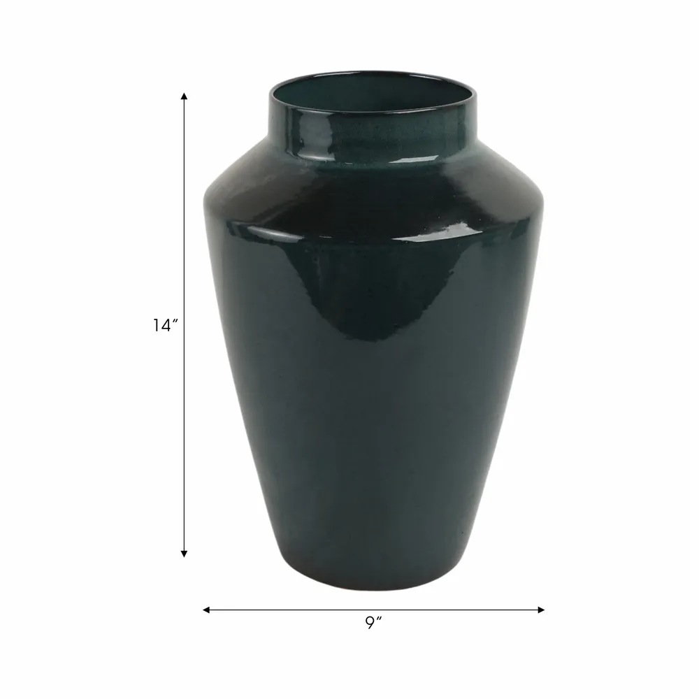 FORBESBEACH BLUE VASE 14 (IN)