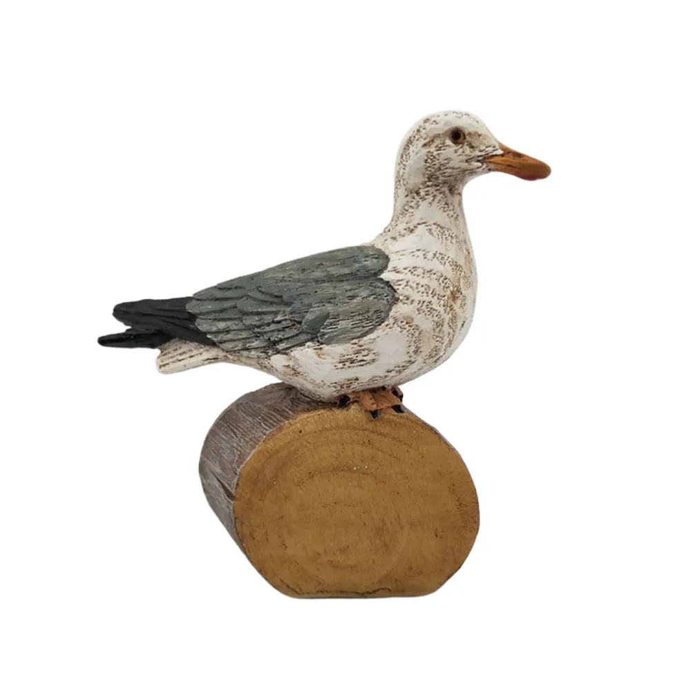 3-1/4" SEA BIRD ON LOG