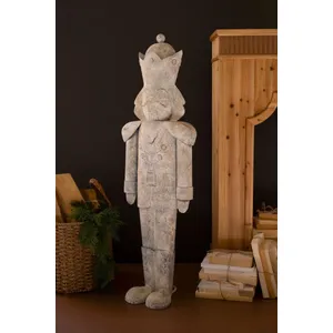 Rustic Metal Christmas Nutcracker 2