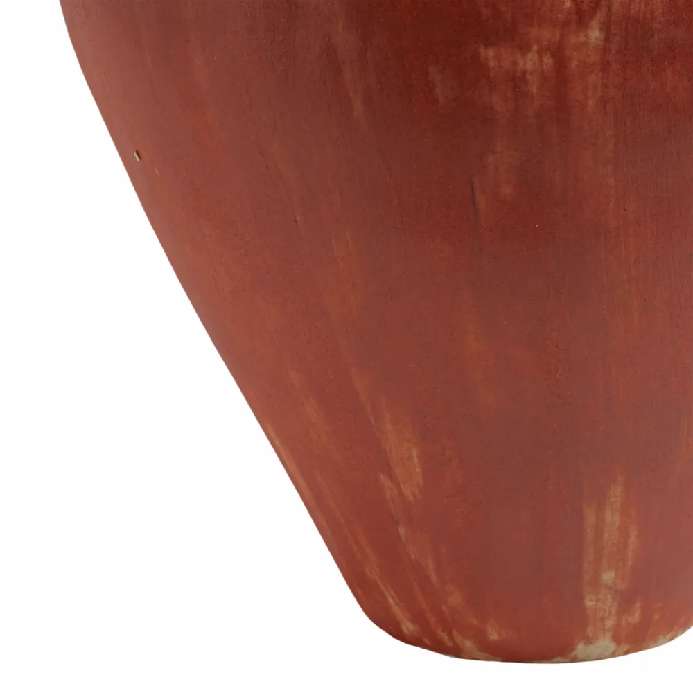 ROLANDSHAW RED VASE 18 (IN)