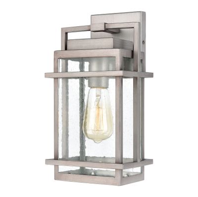 Breckenridge 13″ High 1-Light Outdoor Sconce - Weathered Zinc