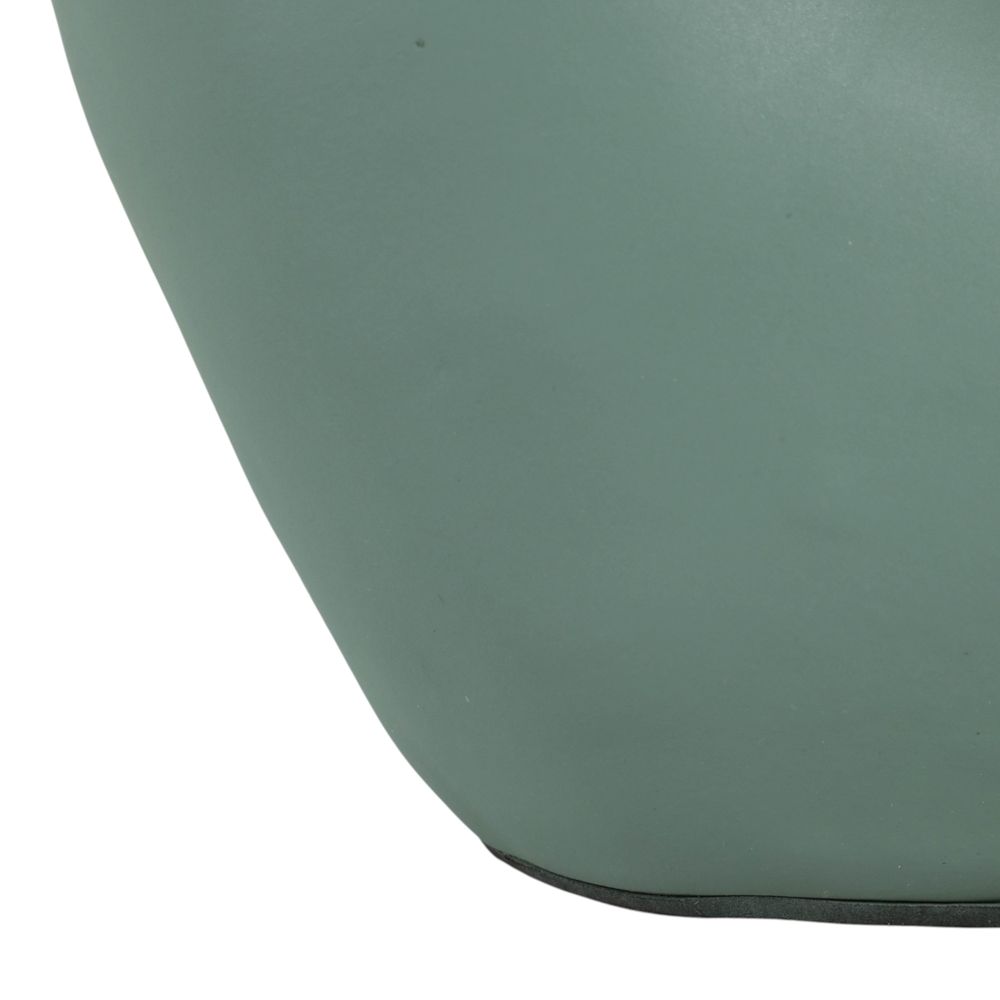 ELROYSHAW GREEN VASE 15 (IN)