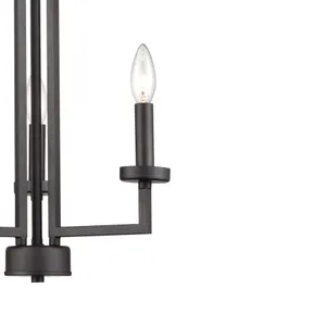 West End 15'' Wide 3-Light Chandelier - Oil Rubbed Bronze 4