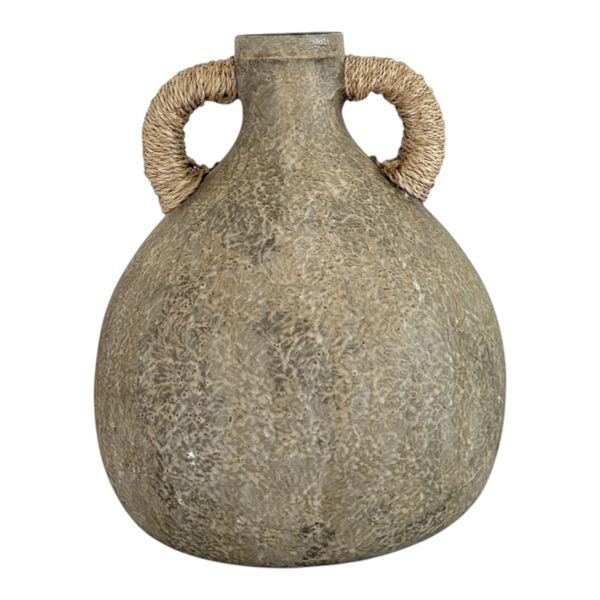 OPALVALE TAN VASE 14 (IN)