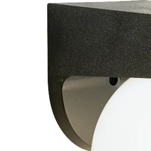 Nome 7'' High 1-Light Outdoor Sconce - Black 3