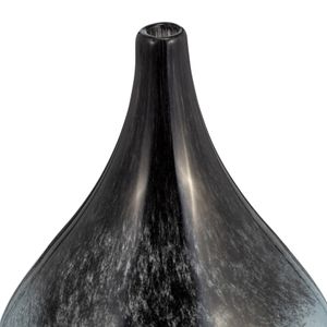 FINLEYMOOR BLUE GLASS VASE 11 (IN) 4