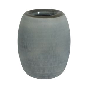 LUKELEY BLUE GLASS VASE 12 (IN) 1