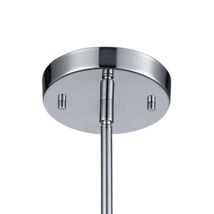 Glass Symphony 10'' Wide 1-Light Mini Pendant - Polished Chrome 3