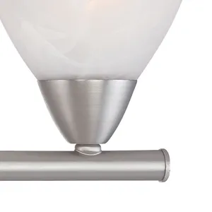 Tia 15.75'' Wide 2-Light Vanity Light - Matte Nickel 5