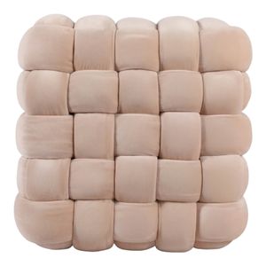 TRENTONSIDE TAN OTTOMAN 18 (IN) 8