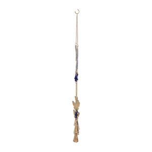 33X10" MOSAIC BUTTERFLY CHIME, GOLD/NAVY 4