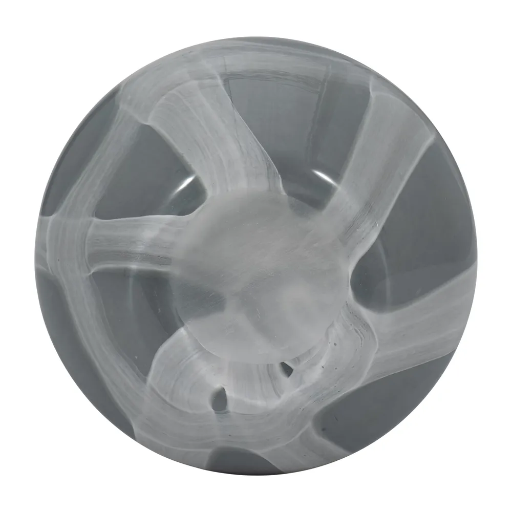 DIGBYDALE GRAY GLASS VASE 9 (IN)
