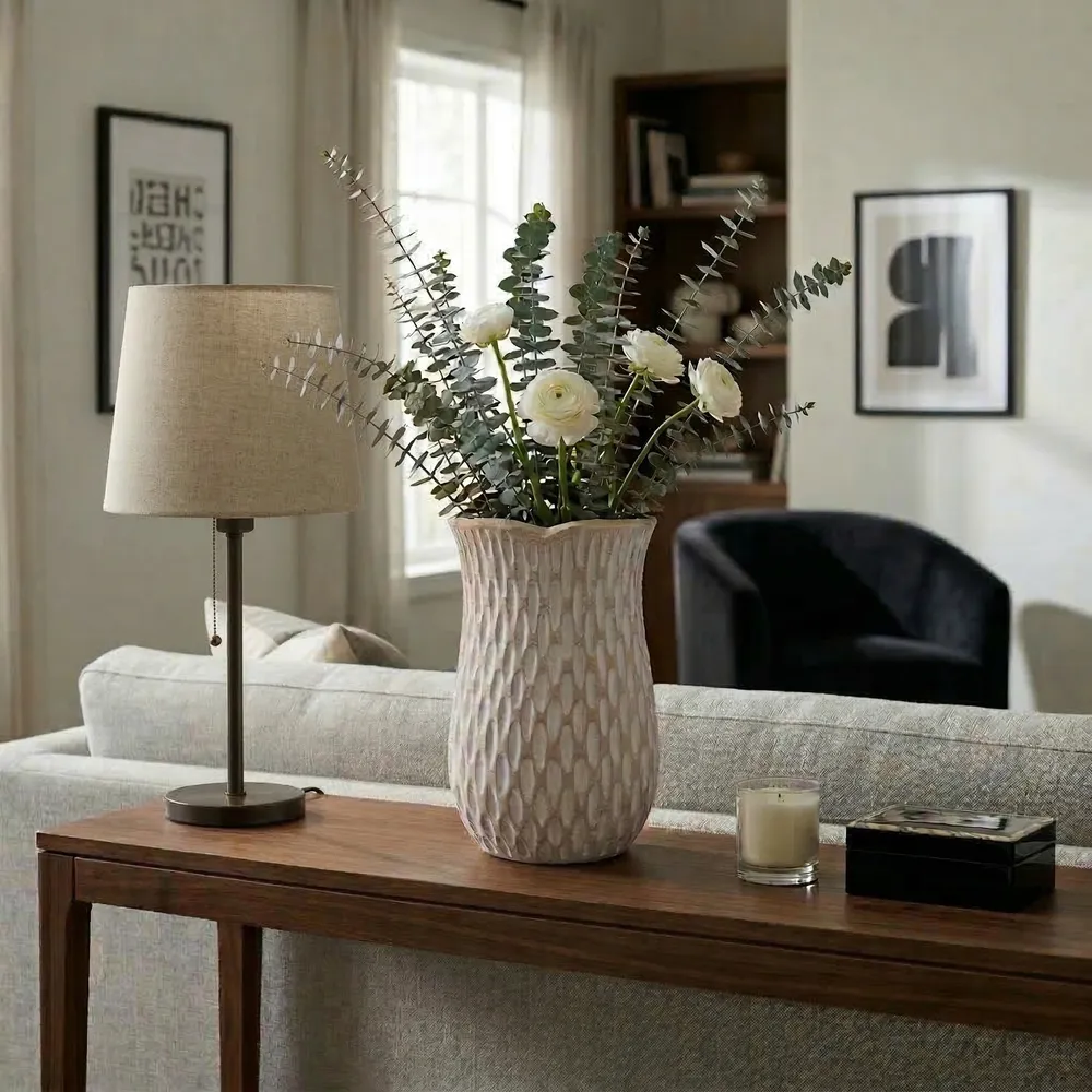 ERINRIDGE IVORY VASE 12 (IN)