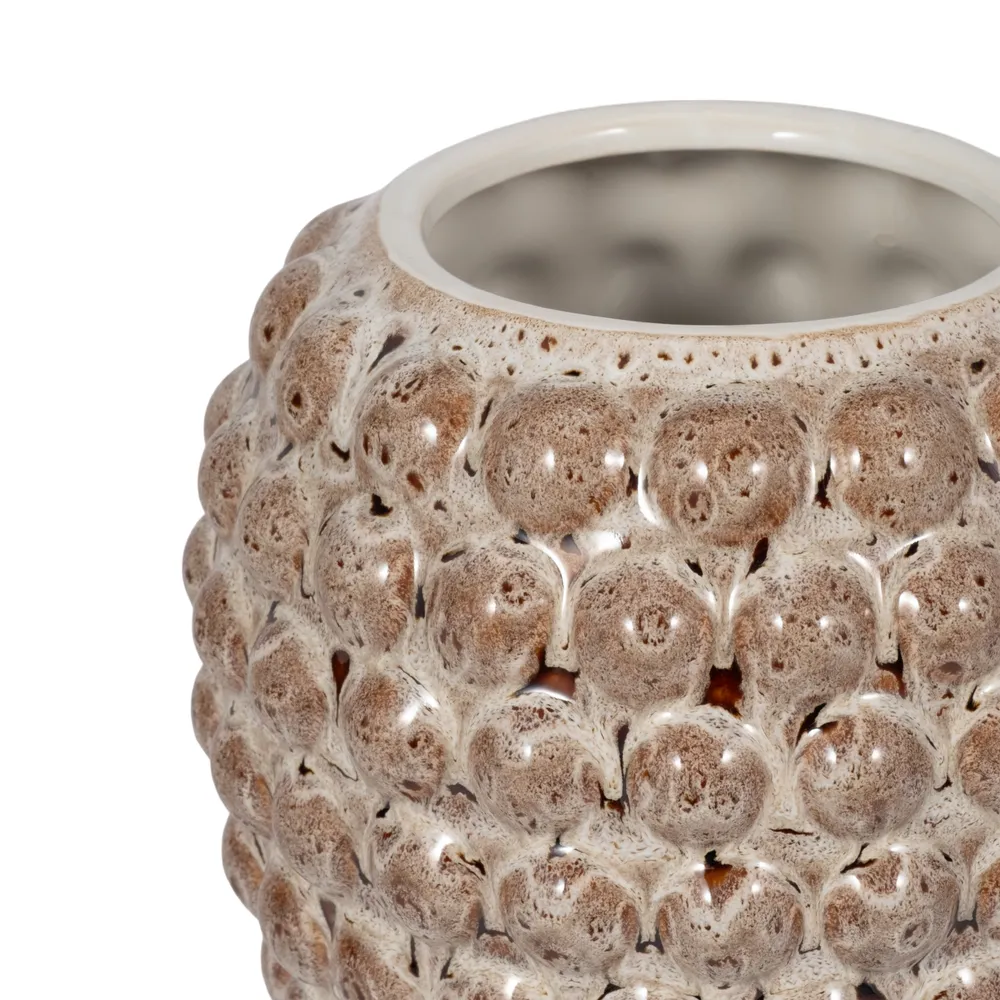 BRYSONVIEW BROWN VASE 11 (IN)