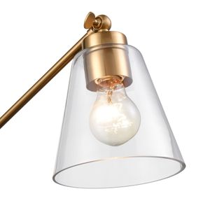 East Point 14.5'' High 1-Light Swingarm Sconce - Satin Brass 7