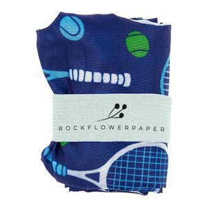 Tennis Navy blu Reusable Shopping Bag 5