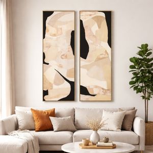 WARDWORTH SET OF 2 IVORY ART 2 (IN) 2