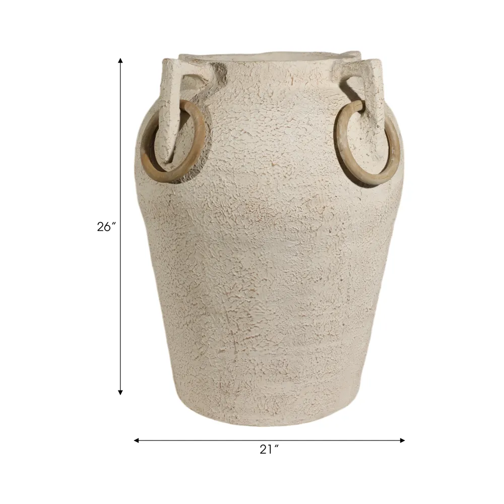 JASPERGROVE IVORY VASE 26 (IN)