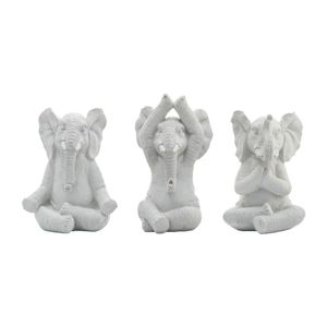 YATESWORTH SET OF 3 WHITE DECOR 8 (IN) 3