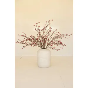 Artificial Red Berry Spray 1