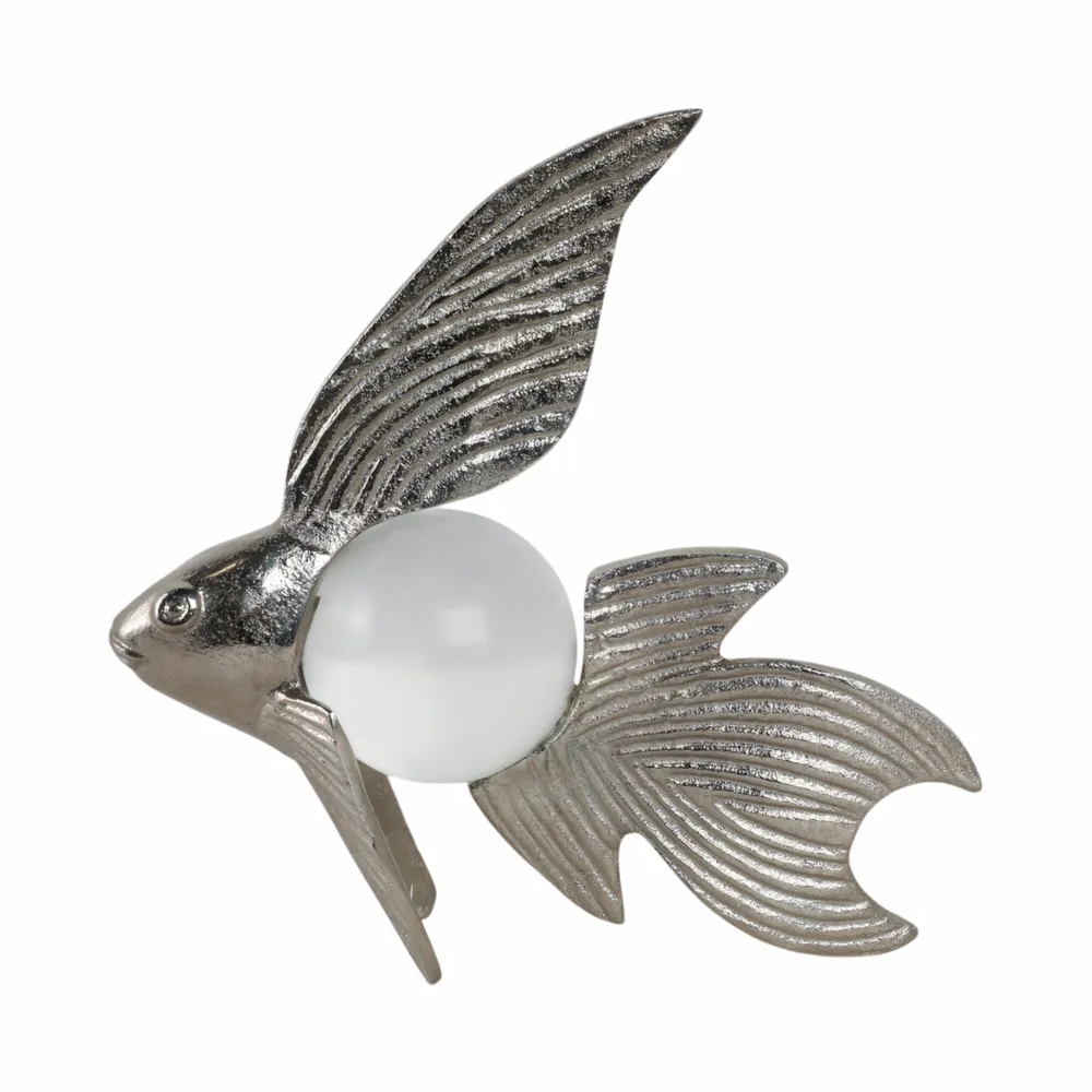 SHAYOAK SILVER DECOR 9 (IN)