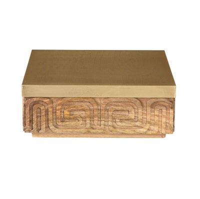 Maze Box - Large Natural