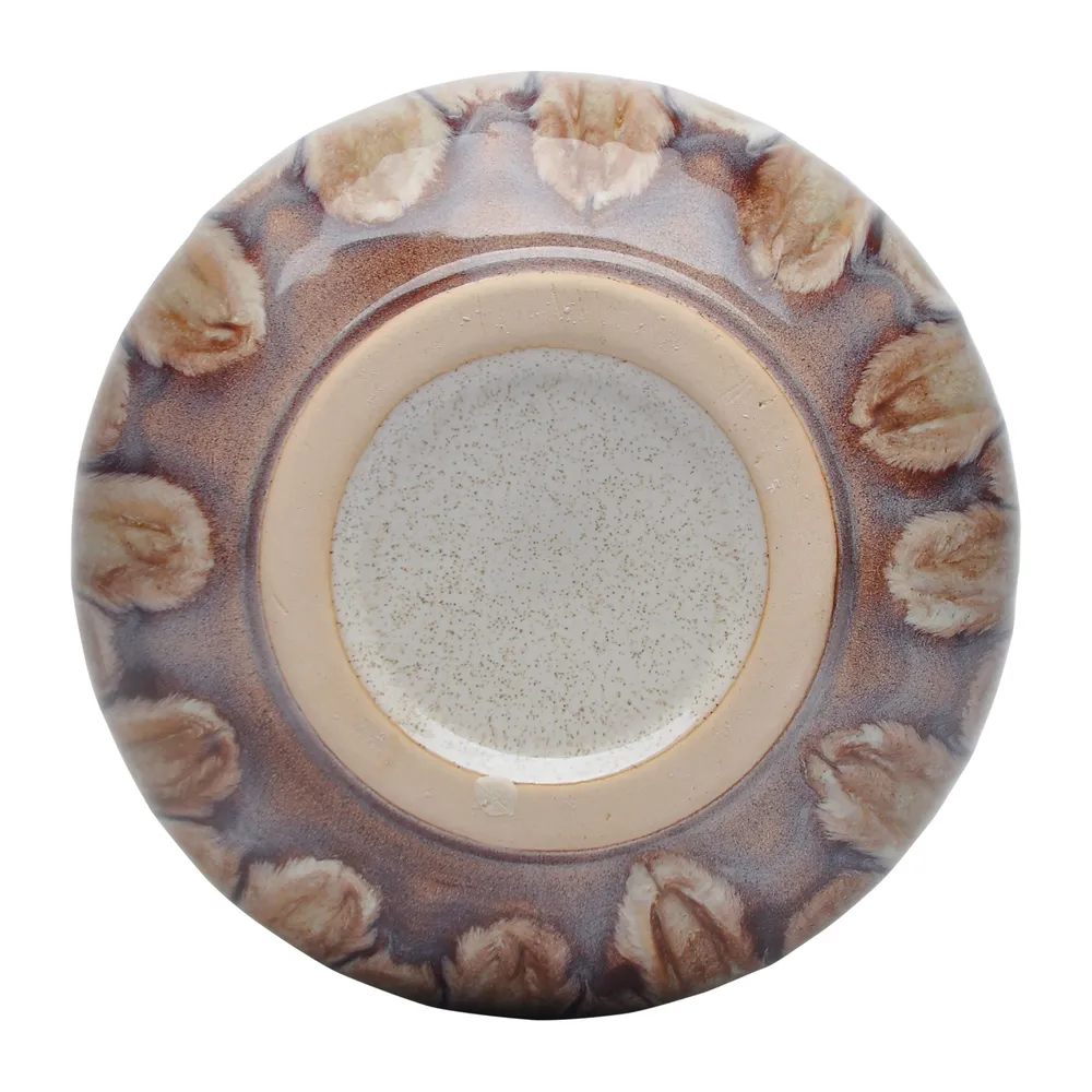 HAMDENCREST BROWN VASE 7 (IN)
