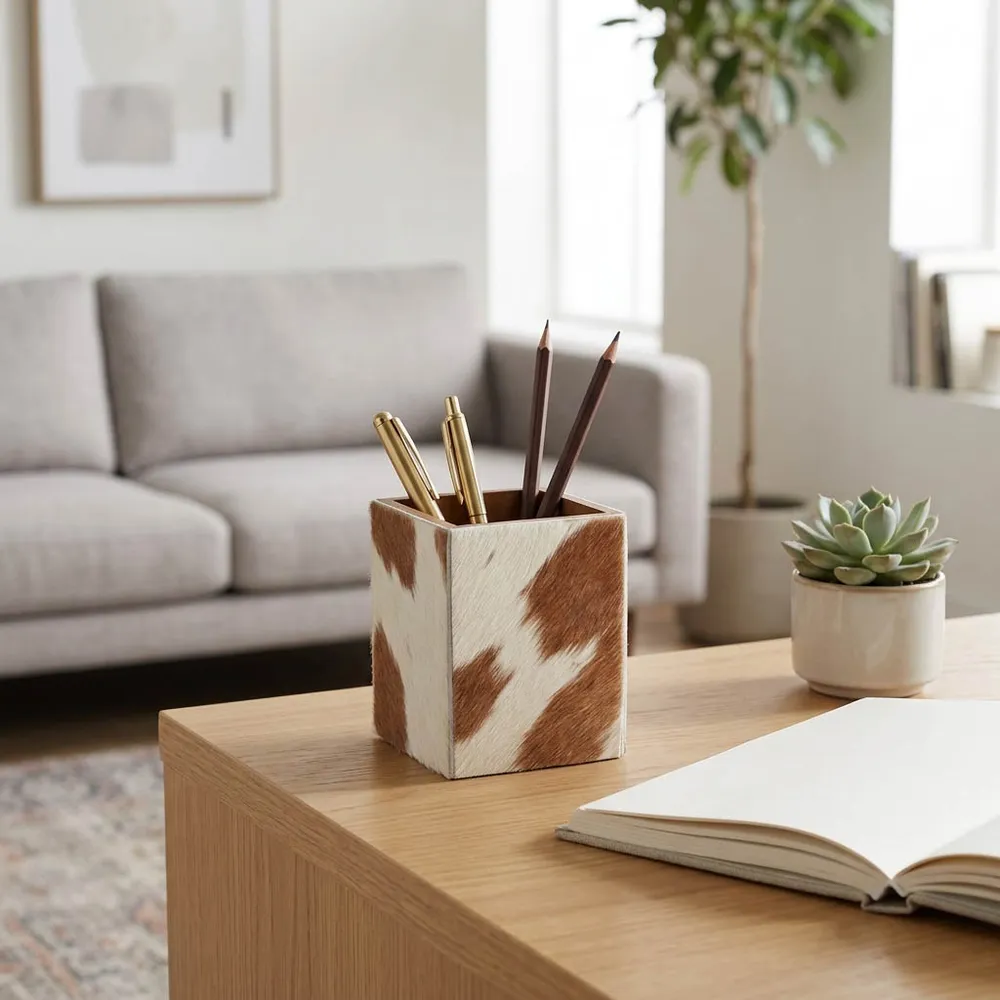 NELLBROOK BROWN PENCIL CUP 4 (IN)