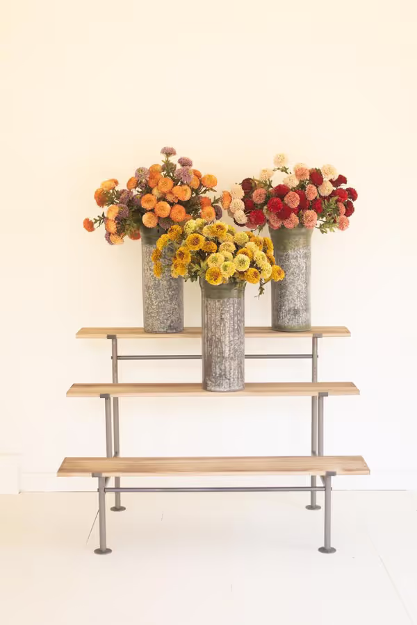 Three-Tiered Display Unit