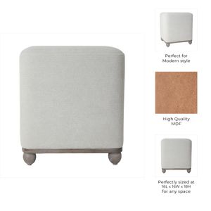 HEYDONRIDGE IVORY STOOL 18 (IN) 10