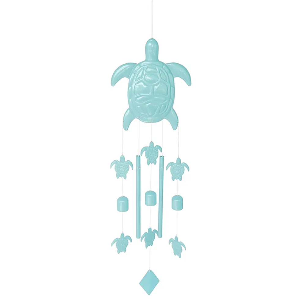 33-1/2" GREEN TURTLE WINDCHIME