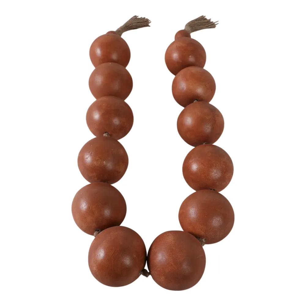 HOLTONHOLM BROWN BEAD 3 (IN)