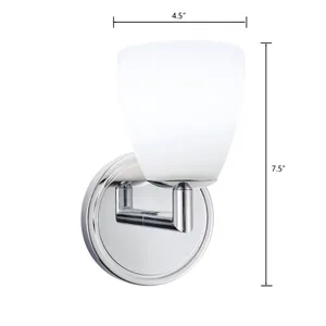 Chancellor 7.5'' High Integrated LED Sconce - Chrome 2