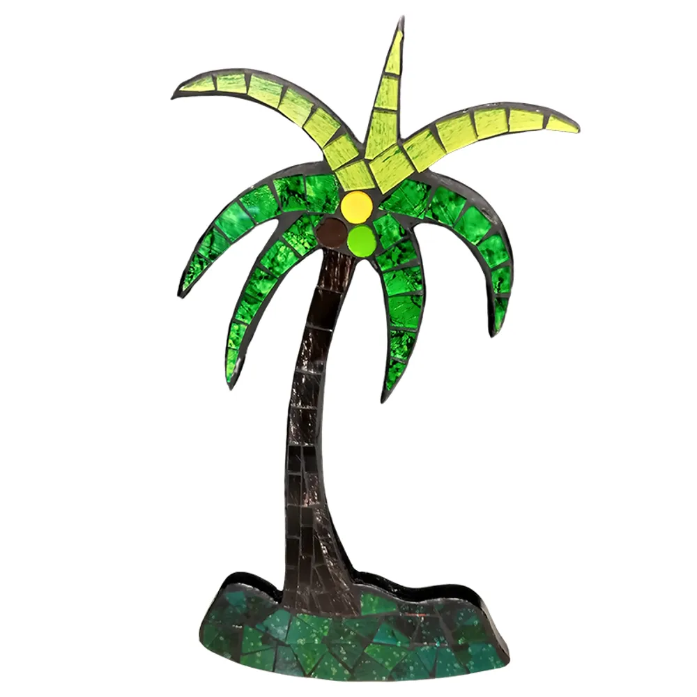 LARGE MOSAIC PALM TREE