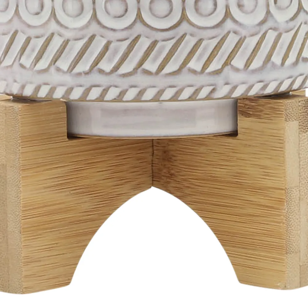 DORSETPORT IVORY PLANTER 8 (IN)