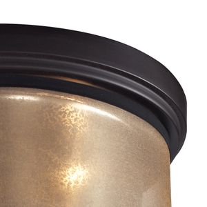 Diffusion 13'' Wide 2-Light Flush Mount - Oil Rubbed Bronze 5