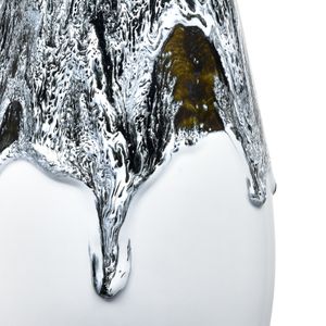 Gallemore Pitcher - Black and White Glazed 5