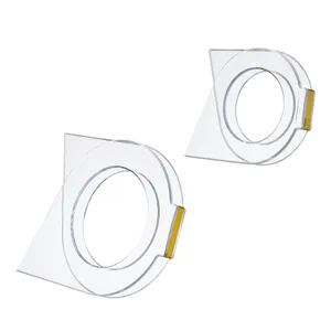DUNLAPPARK SET OF 2 CLEAR DECOR 10 (IN) 3