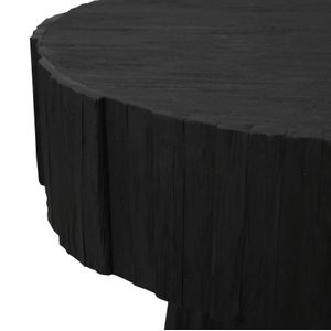 Minato Accent Table - Shou Sugi Ban 2