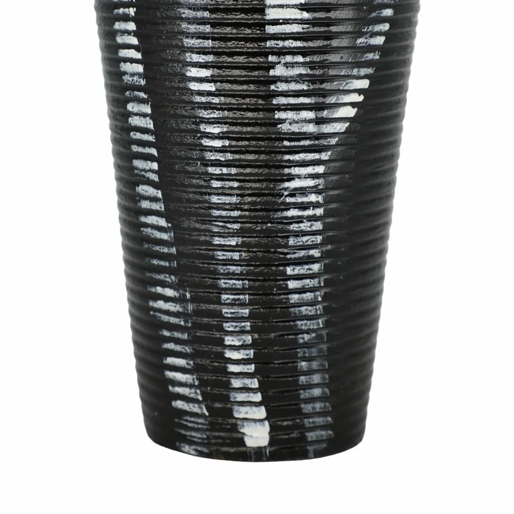 SAGEVALE GRAY VASE 17 (IN)
