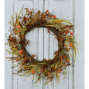 Pumpkin Harvest Wreath 1