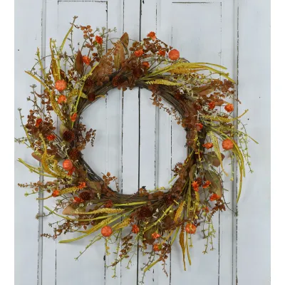 Pumpkin Harvest Wreath