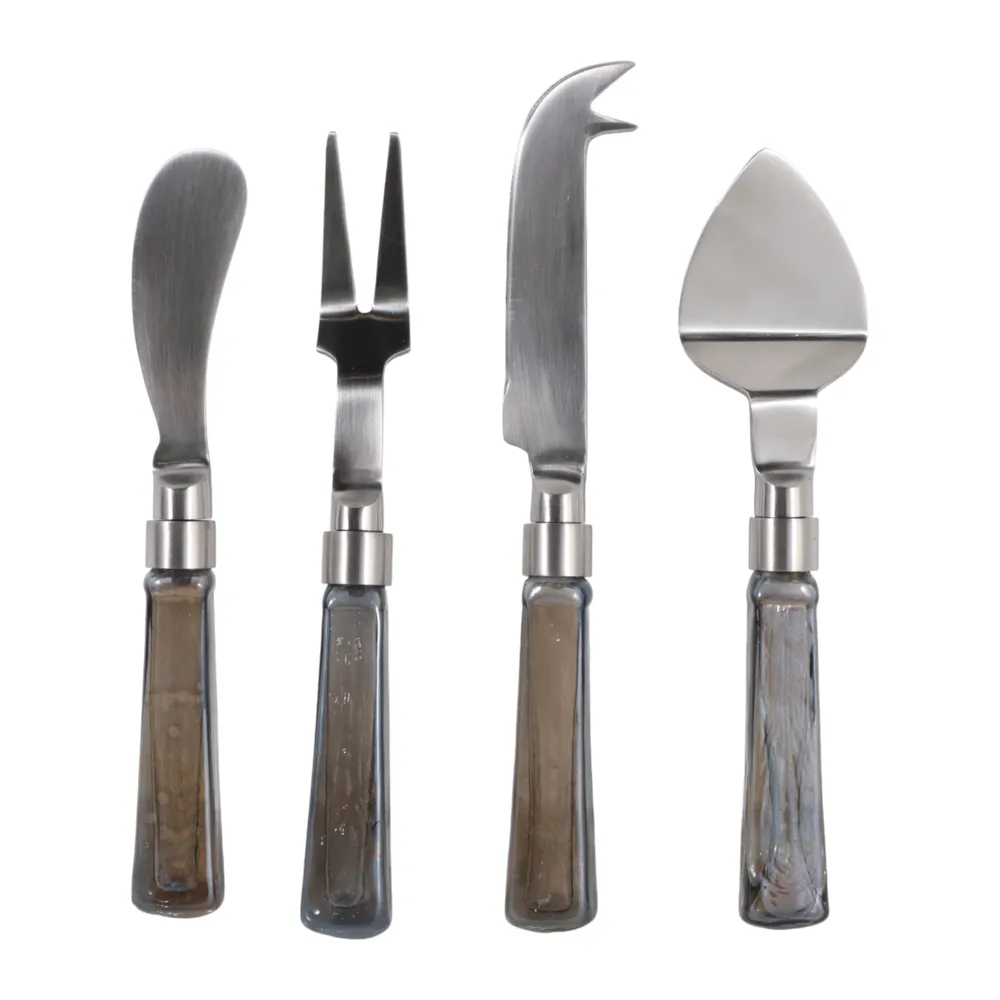 CABOTRIDGE SET OF 4 WHITE SERVEWARE 1 (IN)