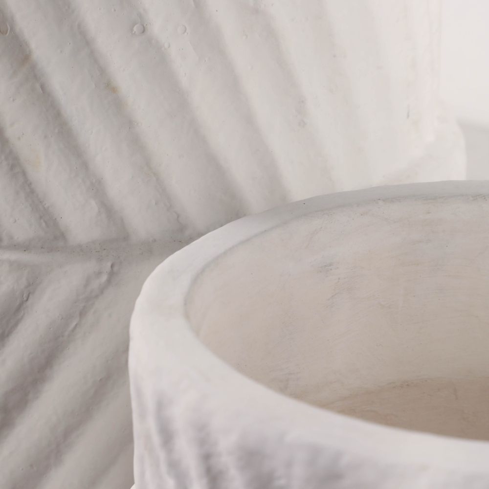 COLVINWICK SET OF 2 WHITE PLANTER 10 (IN)