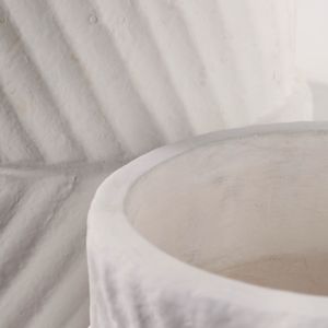 COLVINWICK SET OF 2 WHITE PLANTER 10 (IN) 7