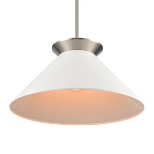 Cavendish 20'' Wide 1-Light Pendant - Brushed Nickel 4
