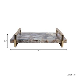HERMONBROOK BLUE TRAY 4 (IN) 10