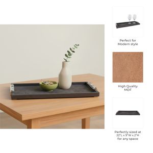 HEDLEYGATE GRAY TRAY 2 (IN) 10
