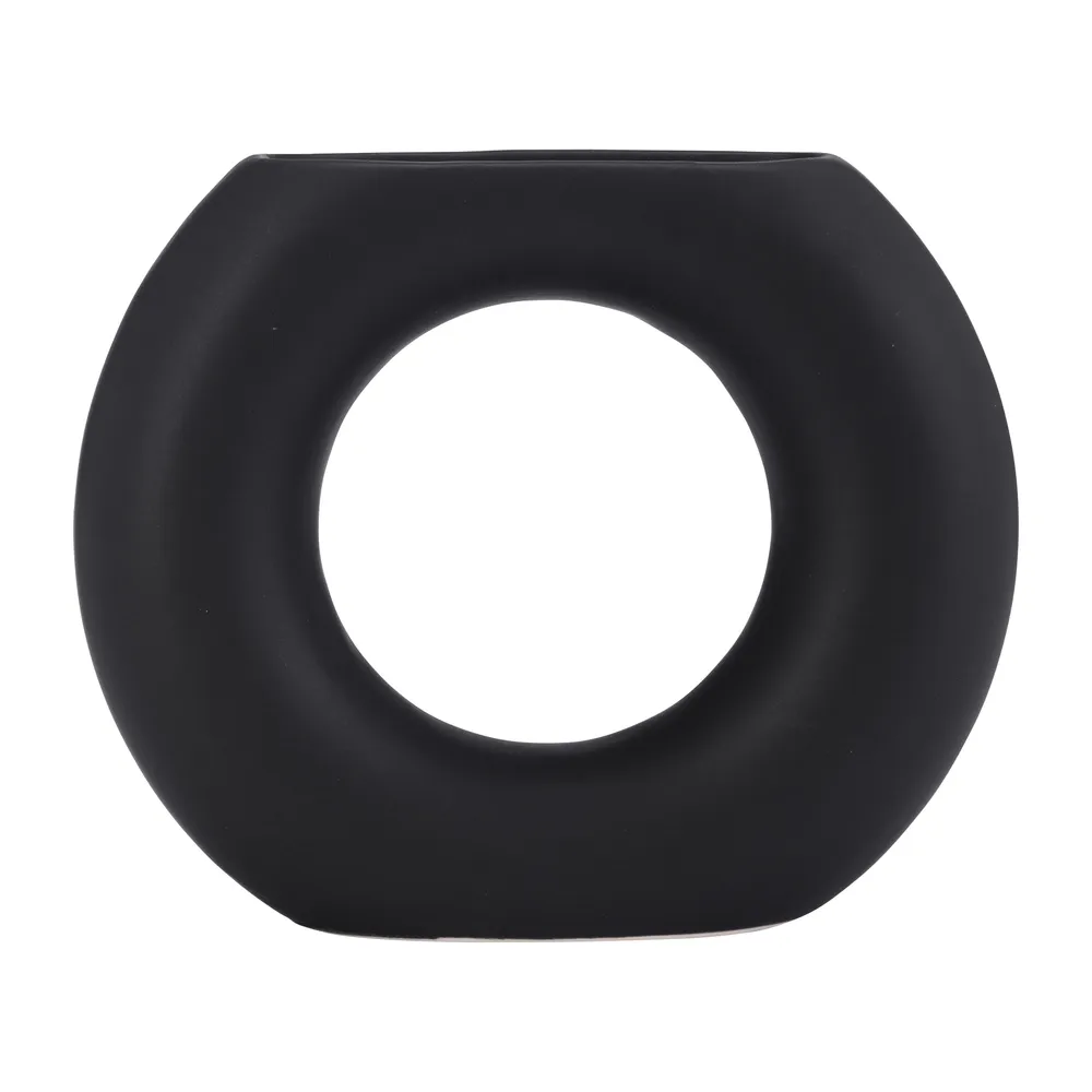 HANNAHLAND BLACK VASE 5 (IN)